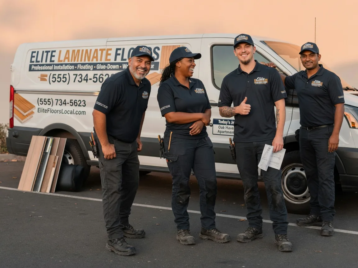Laminate flooring installation company in Des Lacs, ND